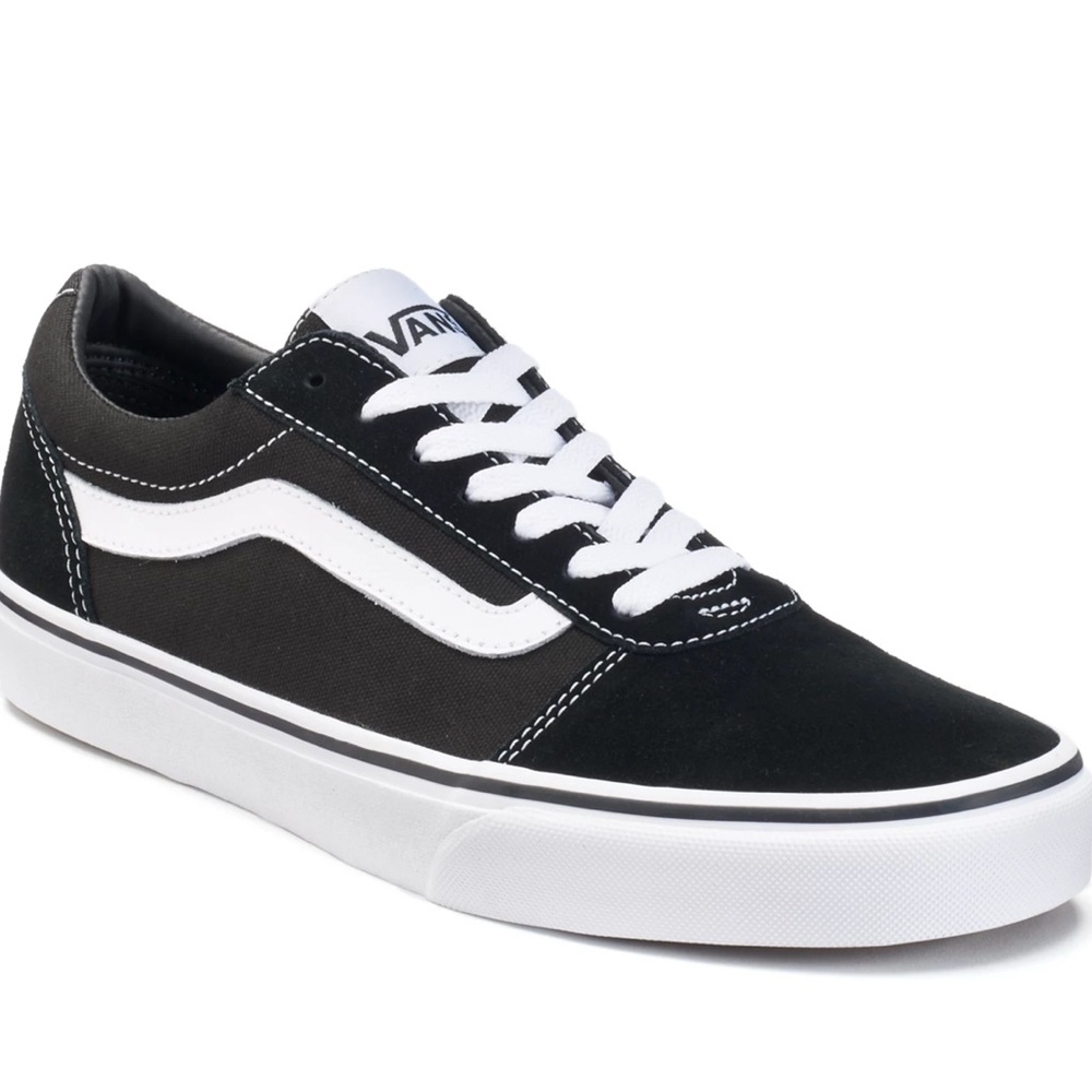 Women’s Vans Black and White, Size 7.5